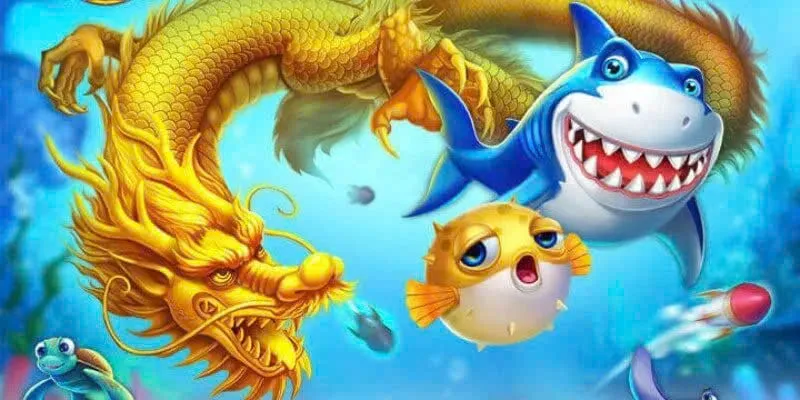 Tựa game bắn cá rồng vô cùng sôi động tại nhà cái